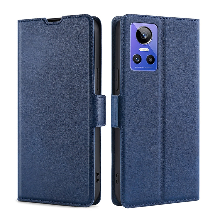 For OPPO Realme GT Neo3 Ultra-thin Voltage Side Buckle  Horizontal Flip Leather Phone Case