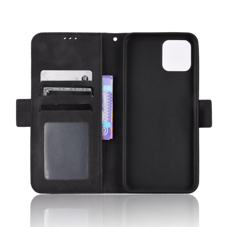 For Blackview A95 Skin Feel Calf Texture Card Slots Leather Phone Case
