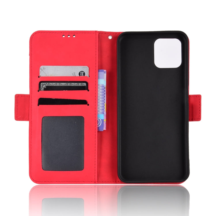 For Blackview A95 Skin Feel Calf Texture Card Slots Leather Phone Case