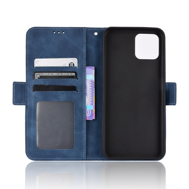 For Blackview A95 Skin Feel Calf Texture Card Slots Leather Phone Case