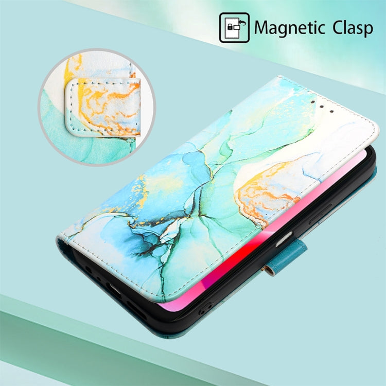 For Motorola Moto G 5G 2022 PT003 Marble Pattern Flip Leather Phone Case
