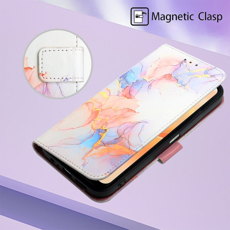 For OPPO Realme C31 4G PT003 Marble Pattern Flip Leather Phone Case