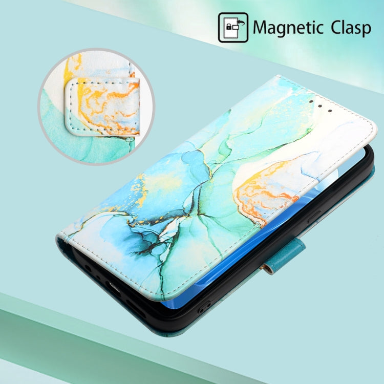 For OPPO Reno7 4G/F21 Pro PT003 Marble Pattern Flip Leather Phone Case
