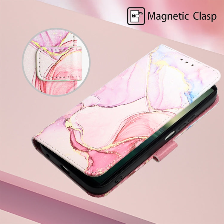 For Sony Xperia 1 IV PT003 Marble Pattern Flip Leather Phone Case