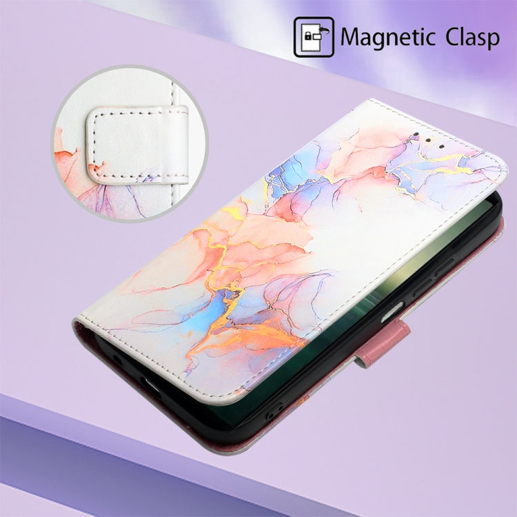 For Sony Xperia 1 IV PT003 Marble Pattern Flip Leather Phone Case