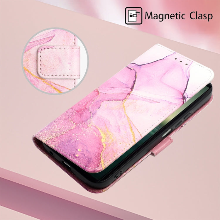 For Sony Xperia 1 IV PT003 Marble Pattern Flip Leather Phone Case