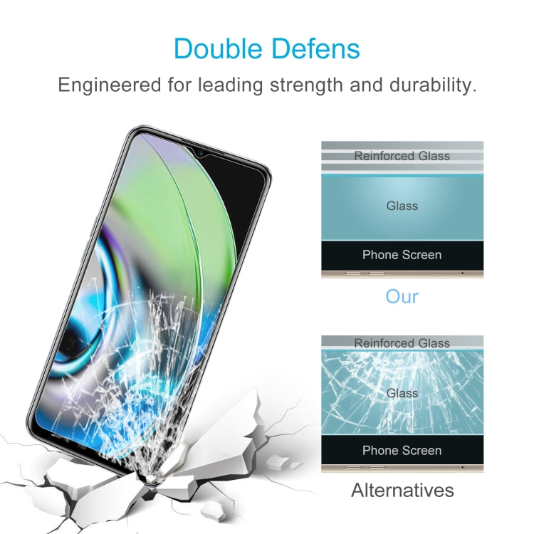 0.26mm 9H 2.5D Tempered Glass Film For OPPO Realme V23