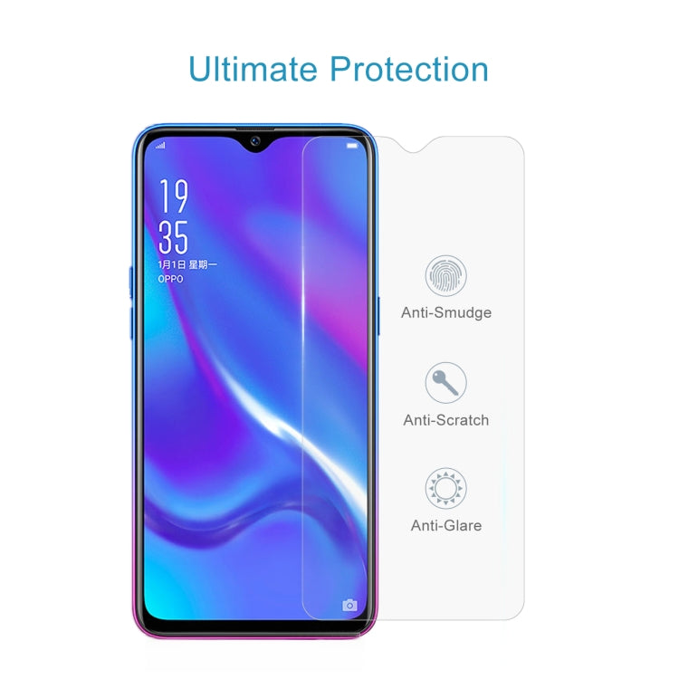 50 PCS 0.26mm 9H 2.5D Tempered Glass Film For OPPO RX17 Neo