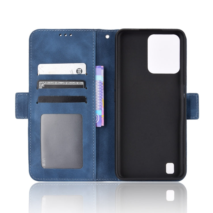 For OPPO Realme C31 Skin Feel Calf Texture Card Slots Leather Phone Case