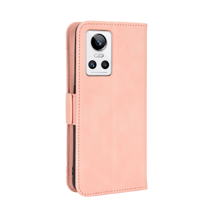 For OPPO Realme GT Neo3 Skin Feel Calf Texture Card Slots Leather Phone Case