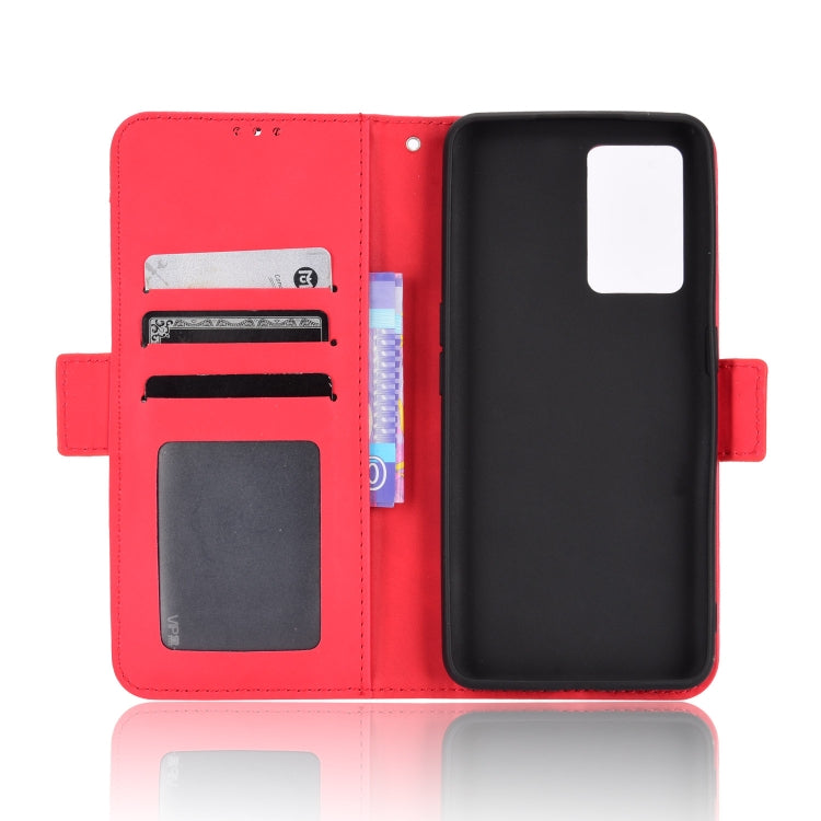 For OPPO Realme GT Neo3 Skin Feel Calf Texture Card Slots Leather Phone Case