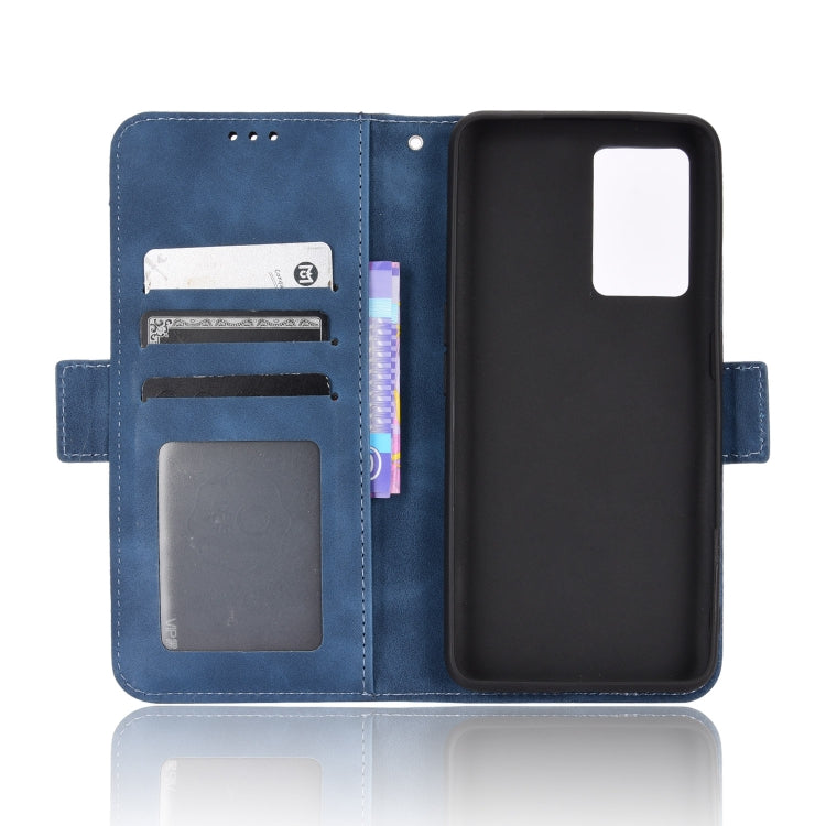 For OPPO Realme GT Neo3 Skin Feel Calf Texture Card Slots Leather Phone Case