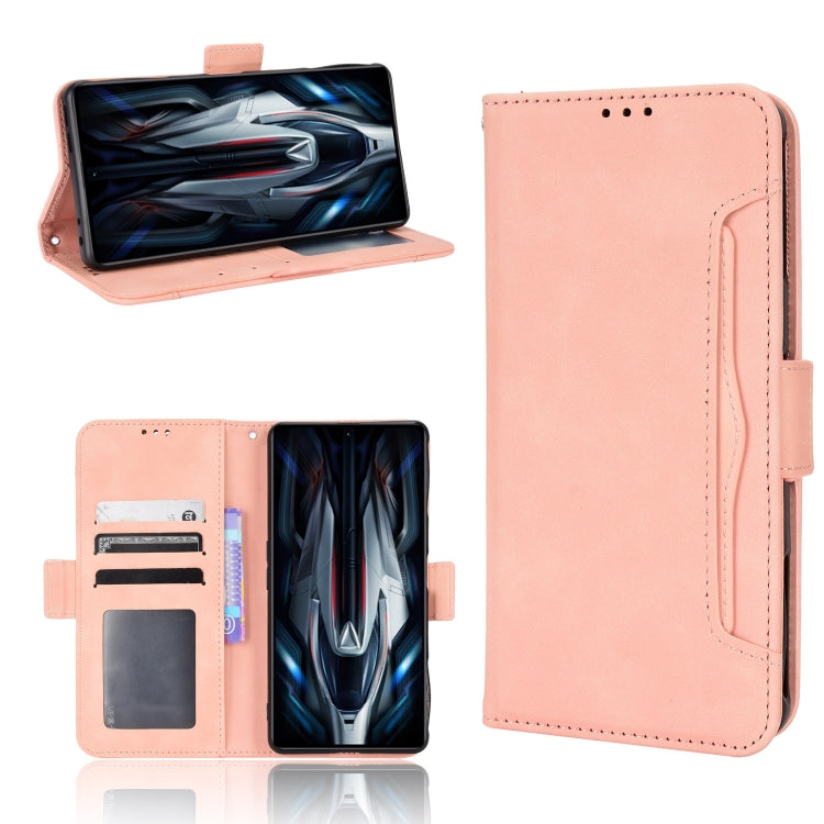 For Xiaomi Poco F4 GT / Redmi K50 Gaming Skin Feel Calf Texture Card Slots Leather Phone Case