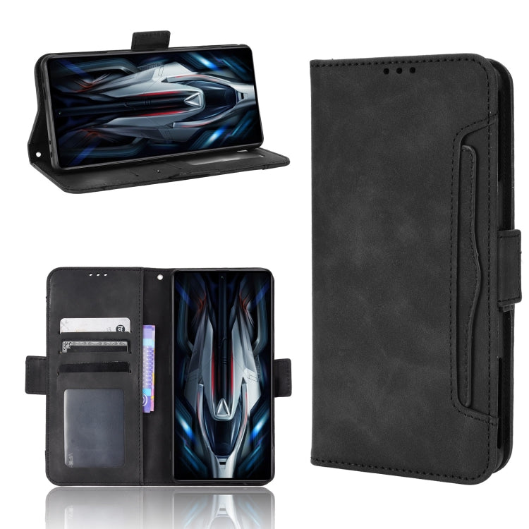 For Xiaomi Poco F4 GT / Redmi K50 Gaming Skin Feel Calf Texture Card Slots Leather Phone Case