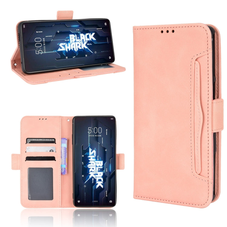 For Xiaomi Black Shark 5 Pro Skin Feel Calf Texture Card Slots Leather Phone Case