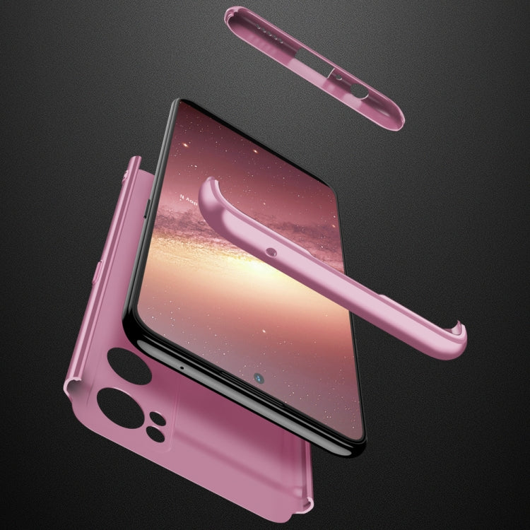 For OPPO Reno7 Global GKK Three Stage Splicing Full Coverage PC Case