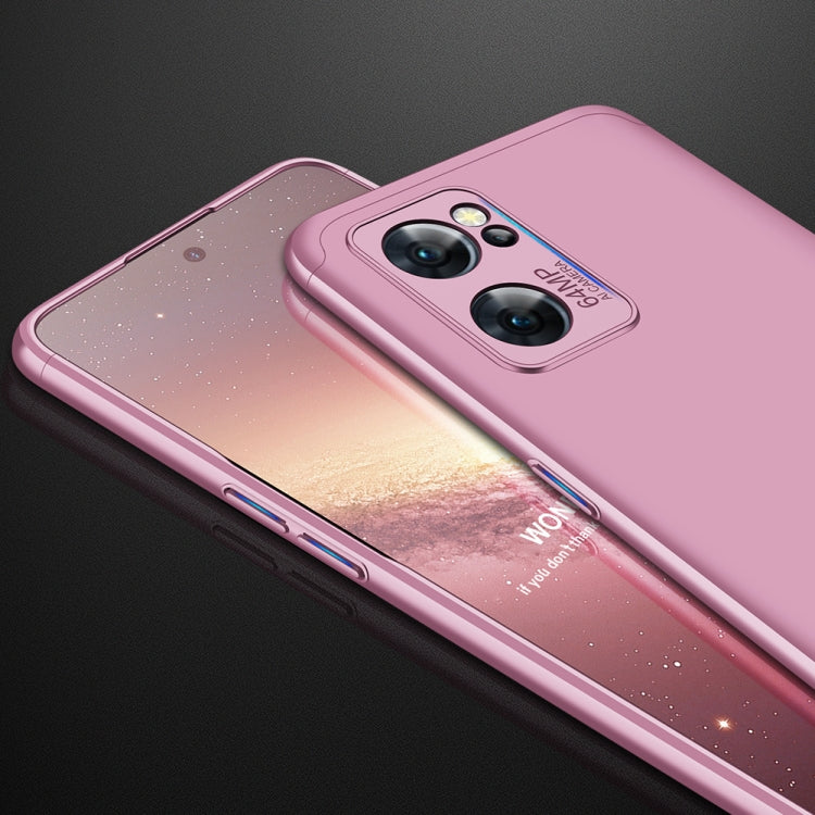 For OPPO Reno7 Global GKK Three Stage Splicing Full Coverage PC Case