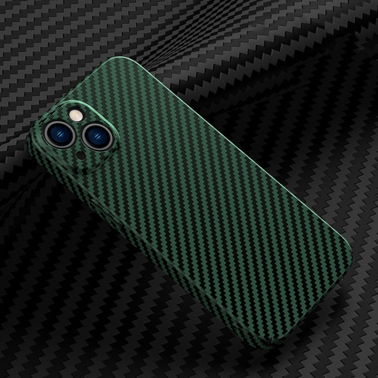 For iPhone 13 Carbon Fiber Texture Phone Case