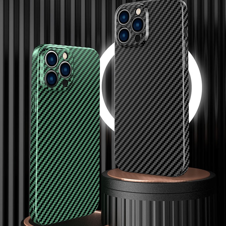 For iPhone 13 Carbon Fiber Texture Phone Case