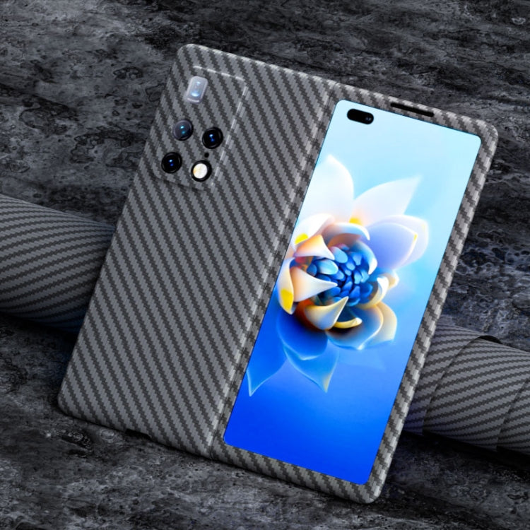 For Huawei Mate X2 Carbon Fiber Texture Phone Case