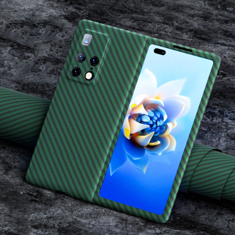 For Huawei Mate X2 Carbon Fiber Texture Phone Case