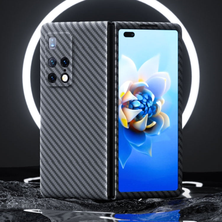 For Huawei Mate X2 Carbon Fiber Texture Phone Case