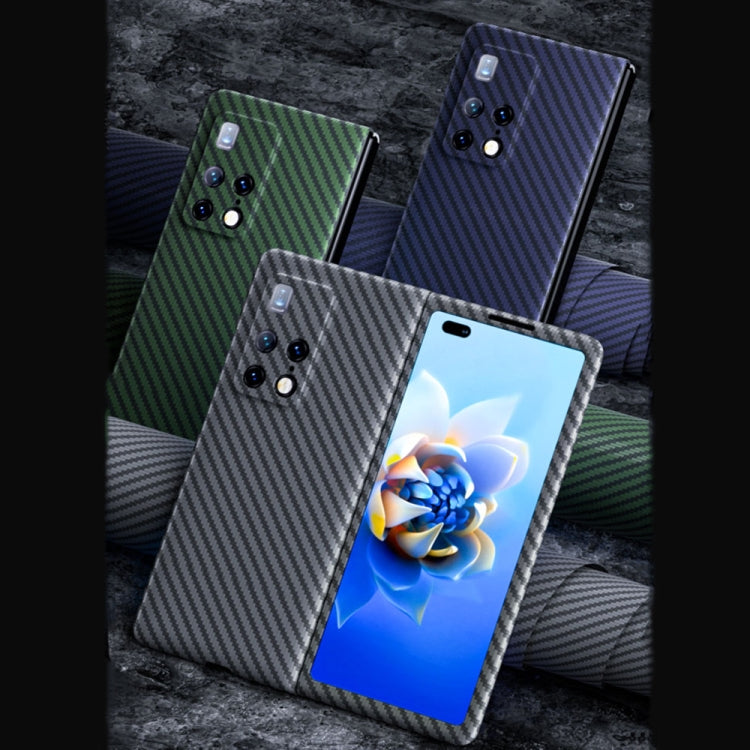 For Huawei Mate X2 Carbon Fiber Texture Phone Case