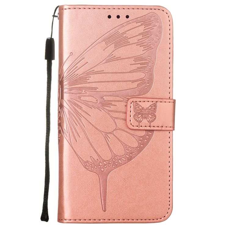 For Alcatel 1L 2021 Embossed Butterfly Leather Phone Case