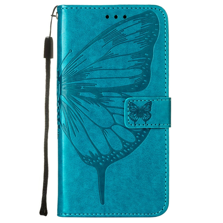 For OnePlus Nord CE 2 5G Embossed Butterfly Leather Phone Case