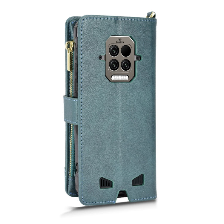 For Doogee S86 / S86 Pro Litchi Texture Zipper Leather Phone Case