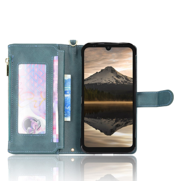For Doogee S86 / S86 Pro Litchi Texture Zipper Leather Phone Case