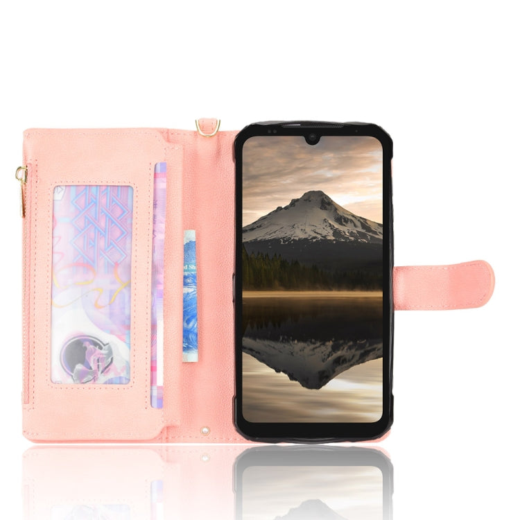 For Doogee S86 / S86 Pro Litchi Texture Zipper Leather Phone Case