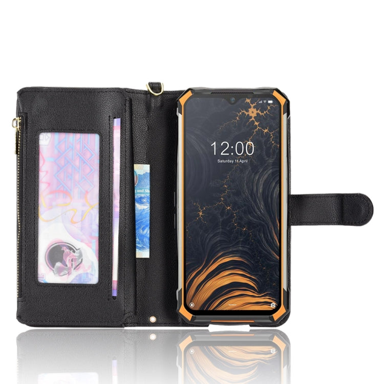 For Doogee S88 Pro / S88 Plus Litchi Texture Zipper Leather Phone Case