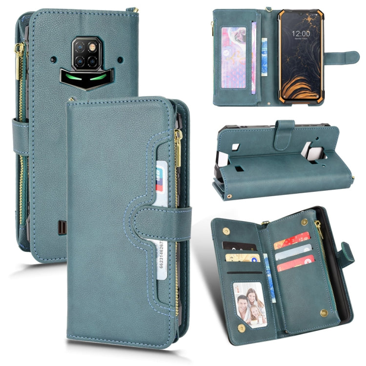 For Doogee S88 Pro / S88 Plus Litchi Texture Zipper Leather Phone Case