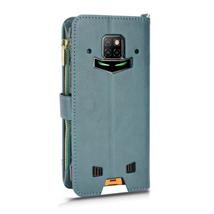 For Doogee S88 Pro / S88 Plus Litchi Texture Zipper Leather Phone Case