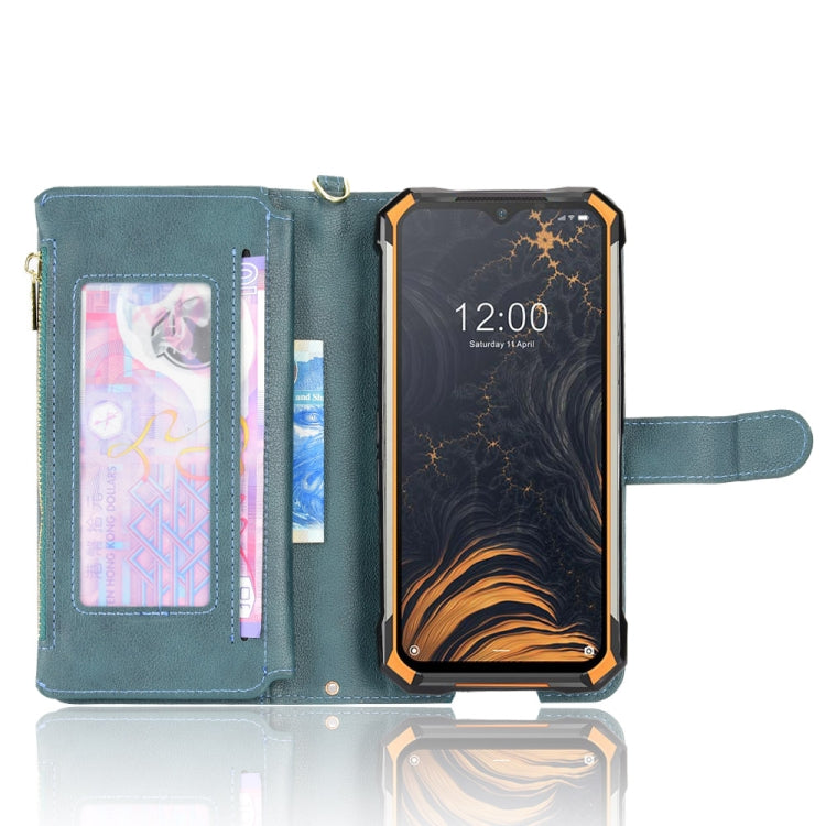 For Doogee S88 Pro / S88 Plus Litchi Texture Zipper Leather Phone Case