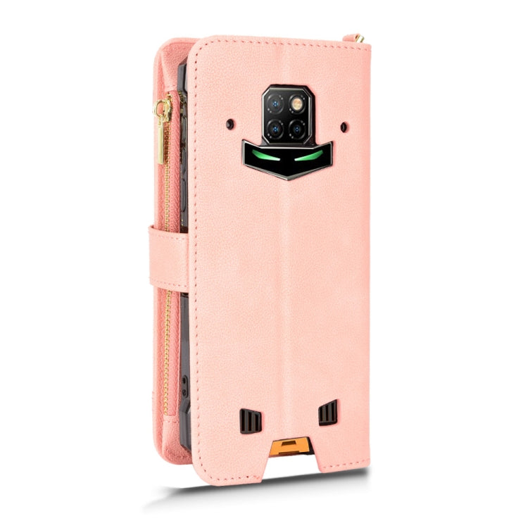 For Doogee S88 Pro / S88 Plus Litchi Texture Zipper Leather Phone Case
