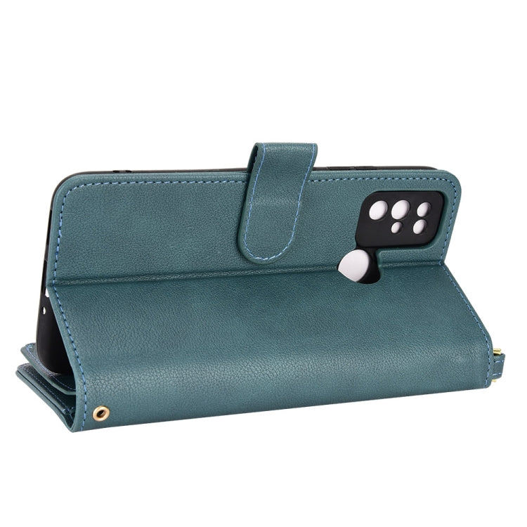 For Doogee X96 Pro Litchi Texture Zipper Leather Phone Case
