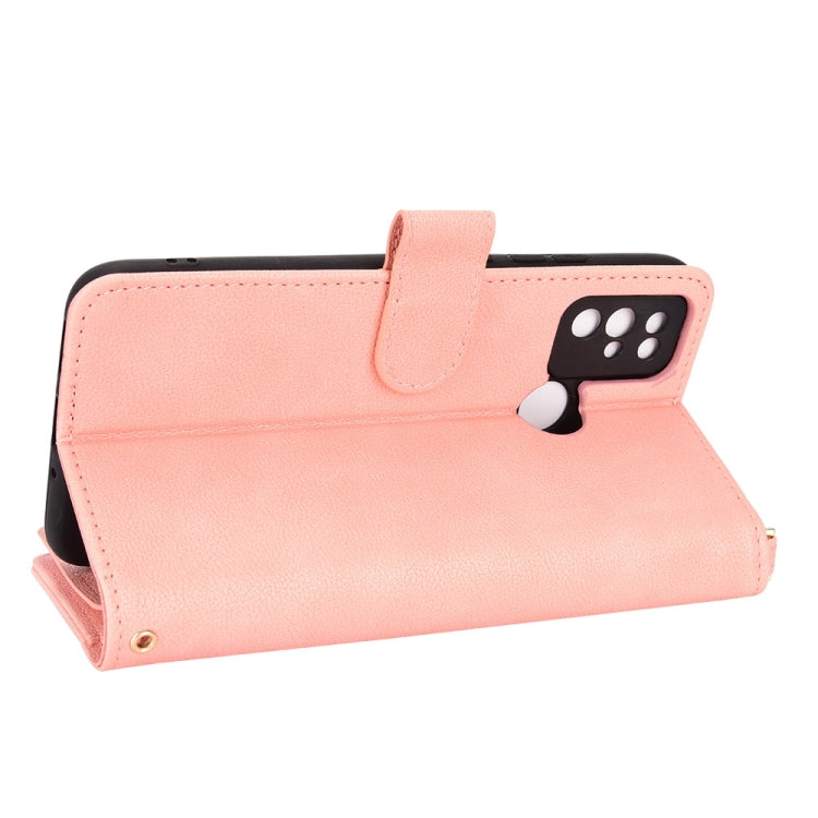 For Doogee X96 Pro Litchi Texture Zipper Leather Phone Case