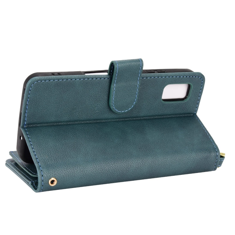 For Sharp Aquos Wish Litchi Texture Zipper Leather Phone Case