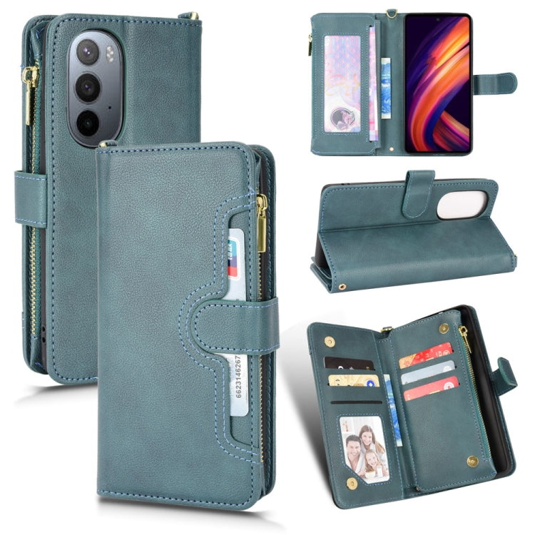 For Motorola Edge X30 / Edge 30 Pro /Edge+ 2020 Litchi Texture Zipper Leather Phone Case