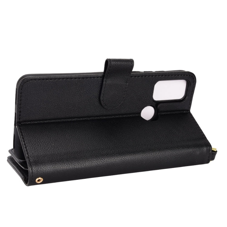 For Alcatel 1S 2021 / 3L 2021 Litchi Texture Zipper Leather Phone Case