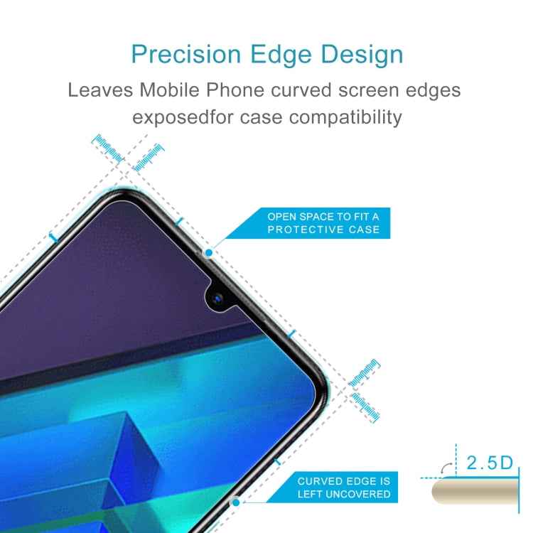 50 PCS 0.26mm 9H 2.5D Tempered Glass Film For Infinix Note 12i