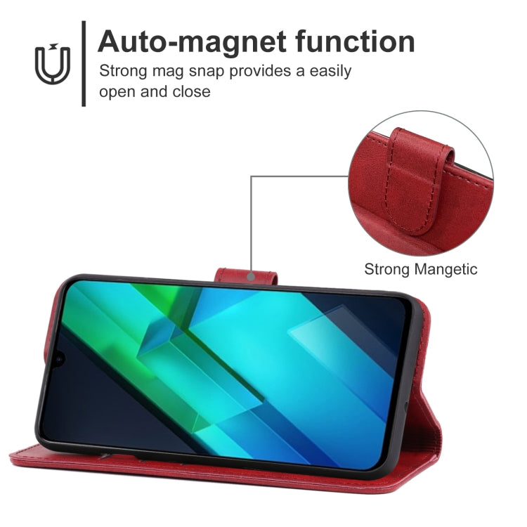 For Infinix Note 12i Leather Phone Case