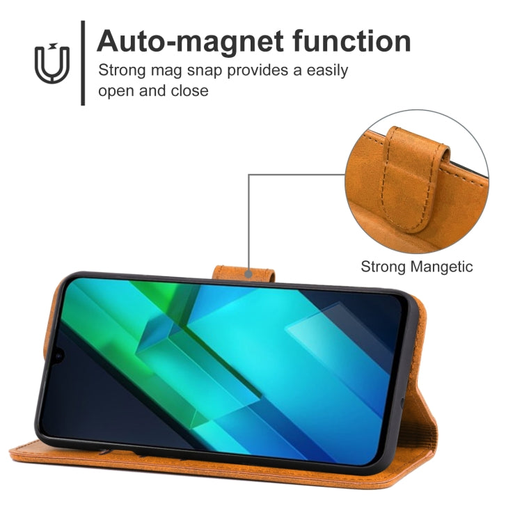 For Infinix Note 12i Leather Phone Case