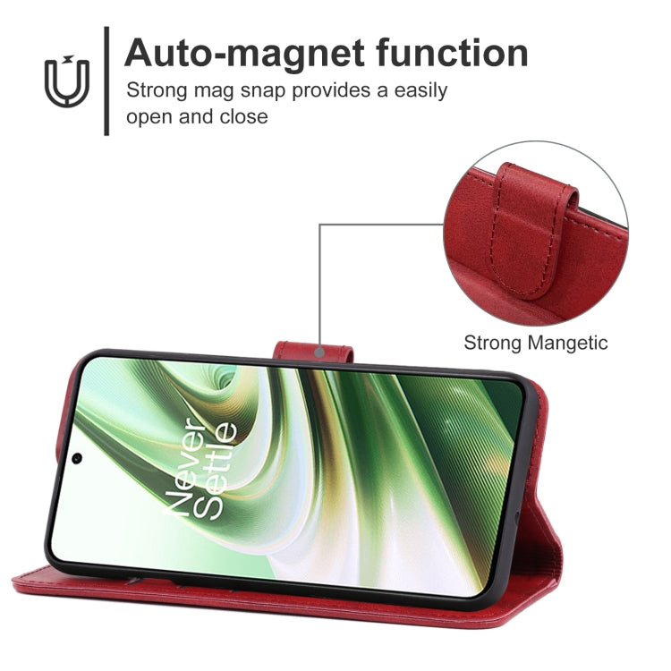 For OnePlus 10R Leather Phone Case