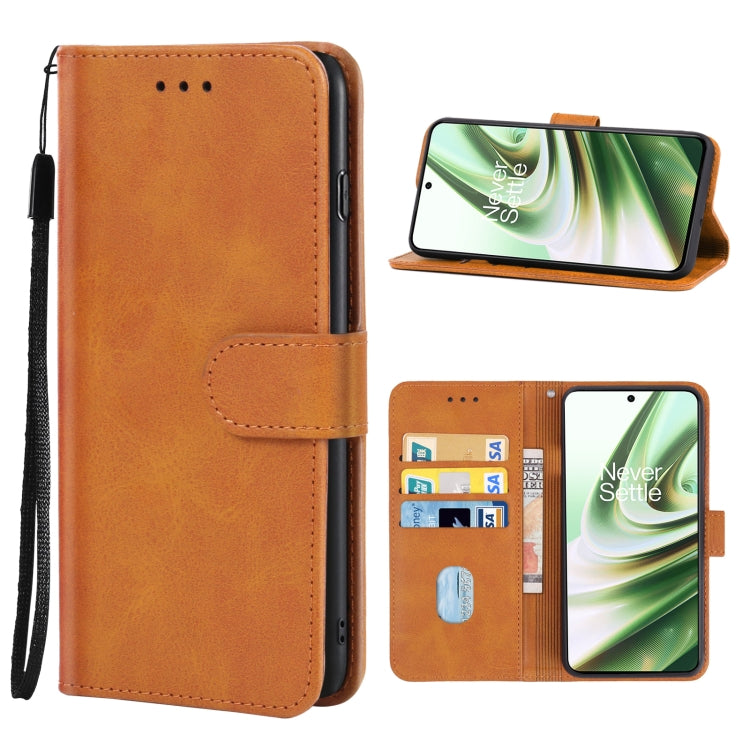 For OnePlus 10R Leather Phone Case