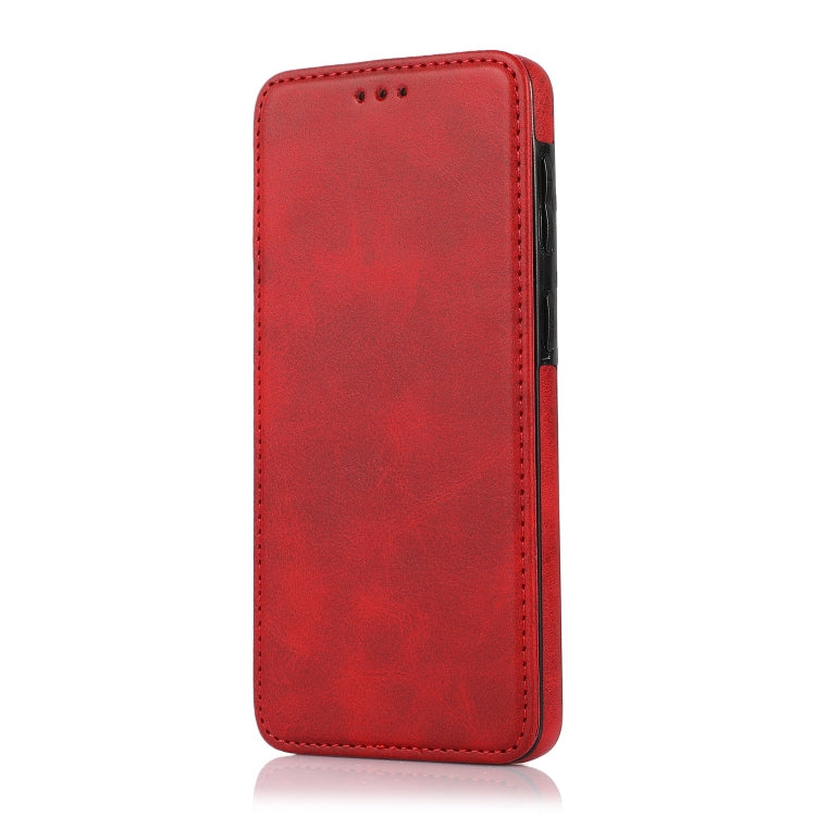 For Samsung Galaxy S21+ 5G Knight Magnetic Suction Leather Phone Case