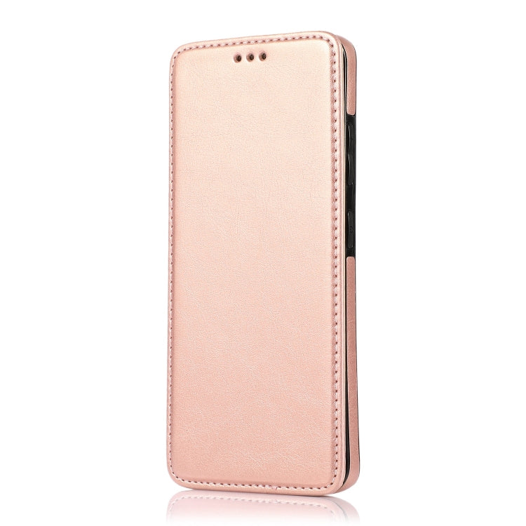 For Samsung Galaxy S21 Ultra 5G Knight Magnetic Suction Leather Phone Case