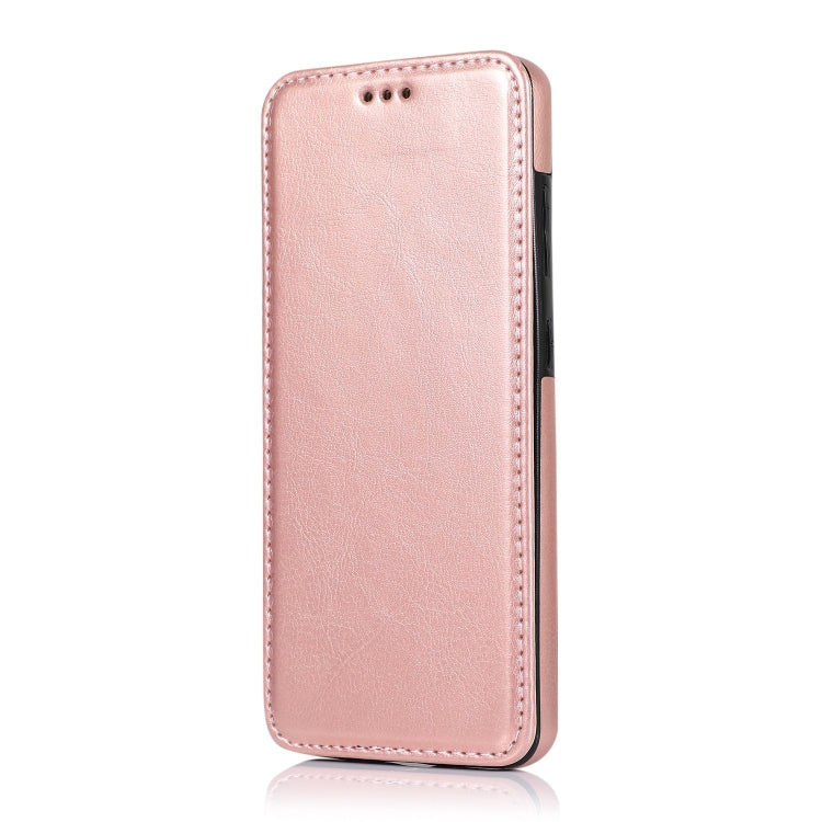 For Samsung Galaxy S20 Knight Magnetic Suction Leather Phone Case
